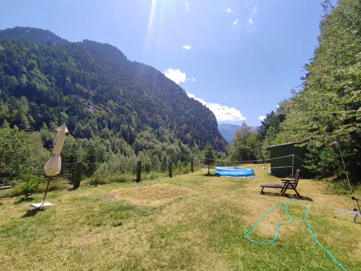 Jardín de Casa o chalet en venta en Bielsa con Calefacción, Jardín privado y Terraza
