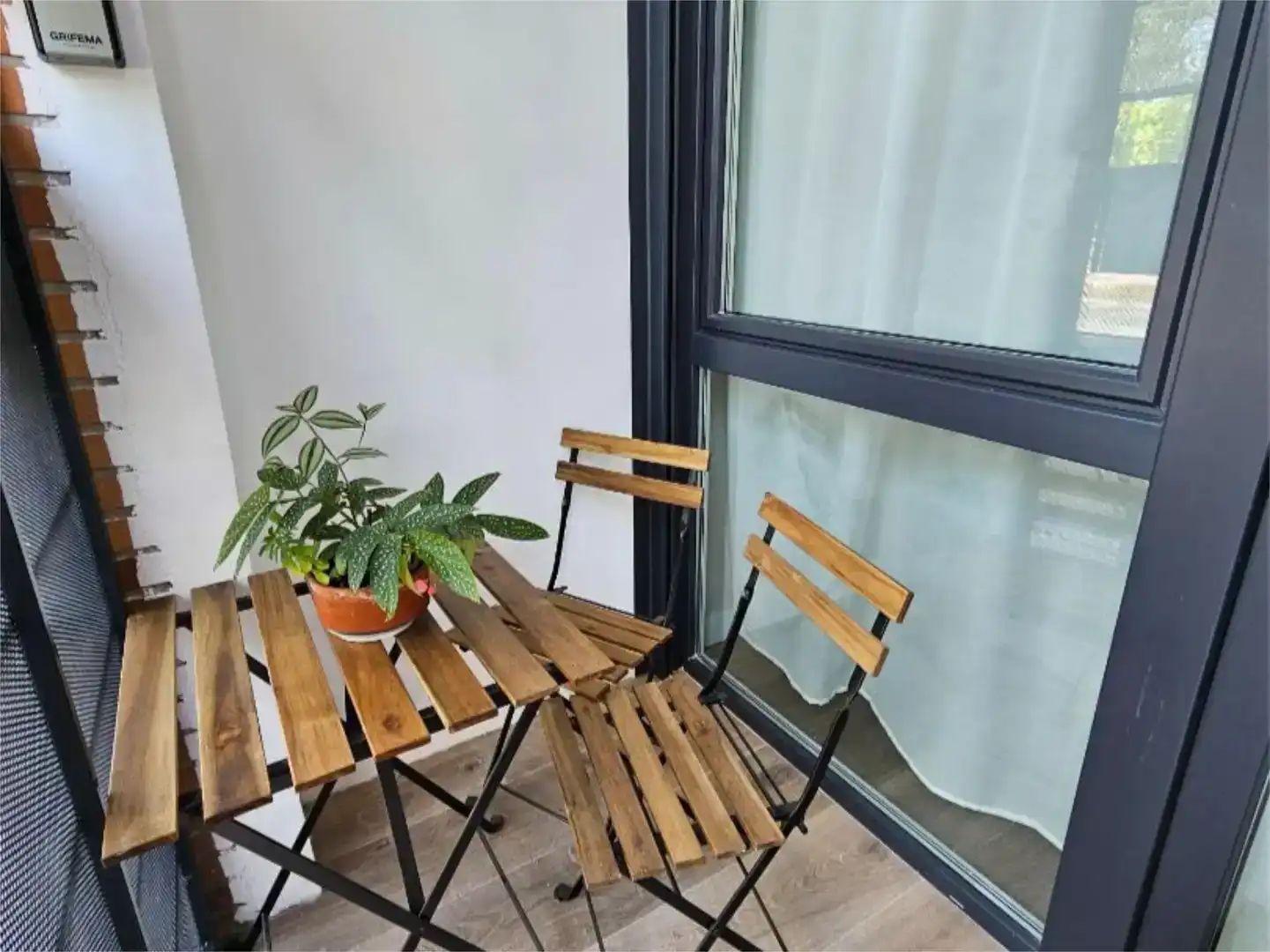 Terrassa de Loft de lloguer en  Pamplona / Iruña amb Aire condicionat i Moblat