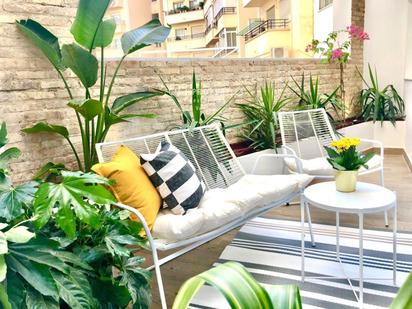 Terrace of Flat to rent in  Valencia Capital  with Air Conditioner, Terrace and Balcony