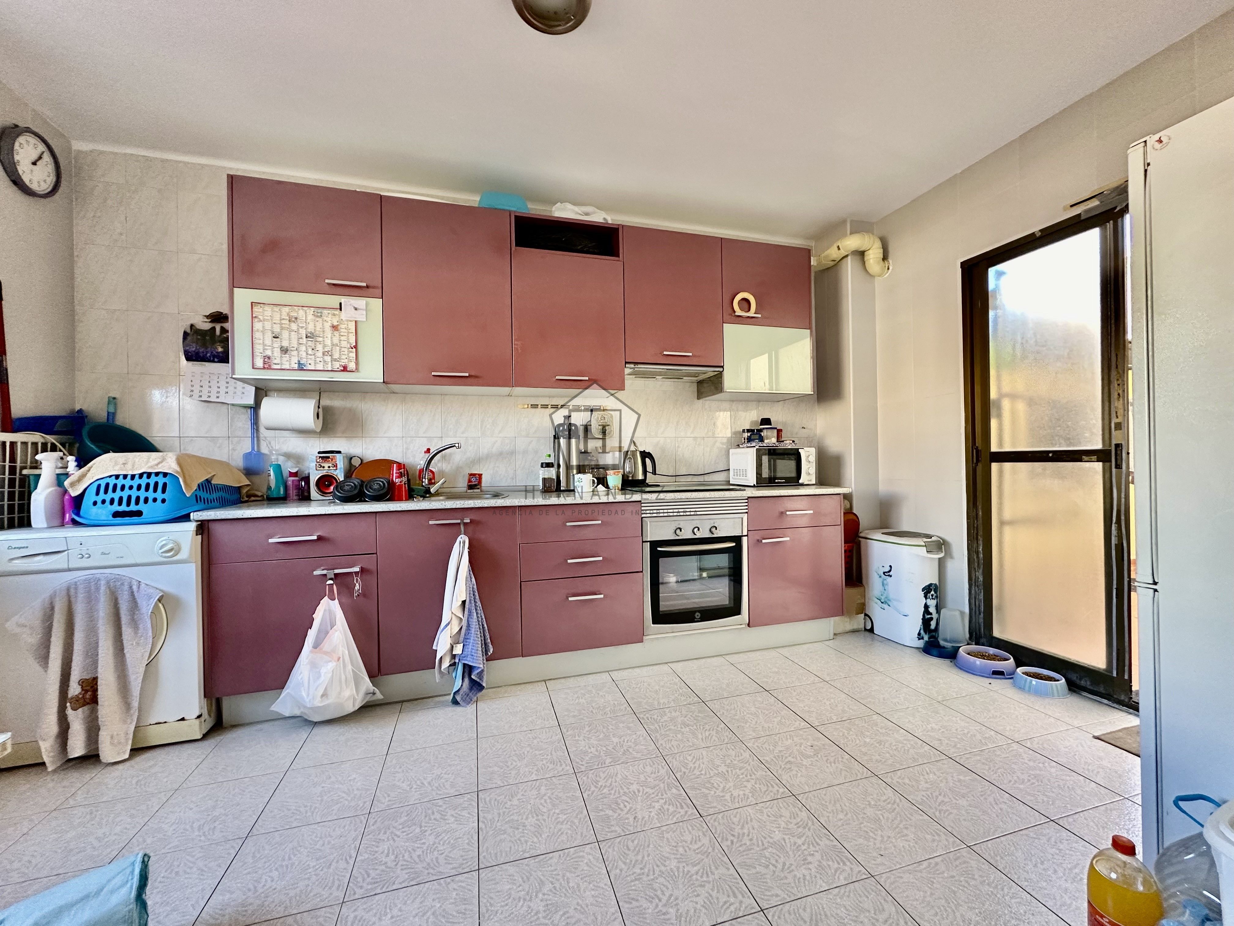 Kitchen of Flat for sale in El Ejido  with Air Conditioner, Terrace and Furnished