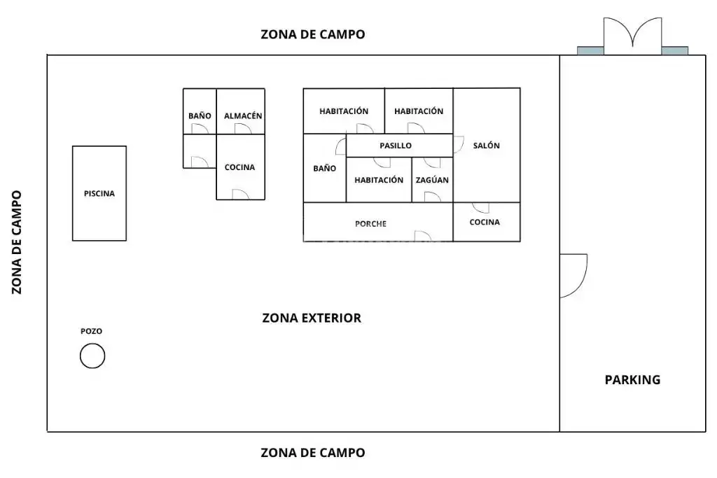 Casa rústica amb piscina en venda a Marchena, imagen 34