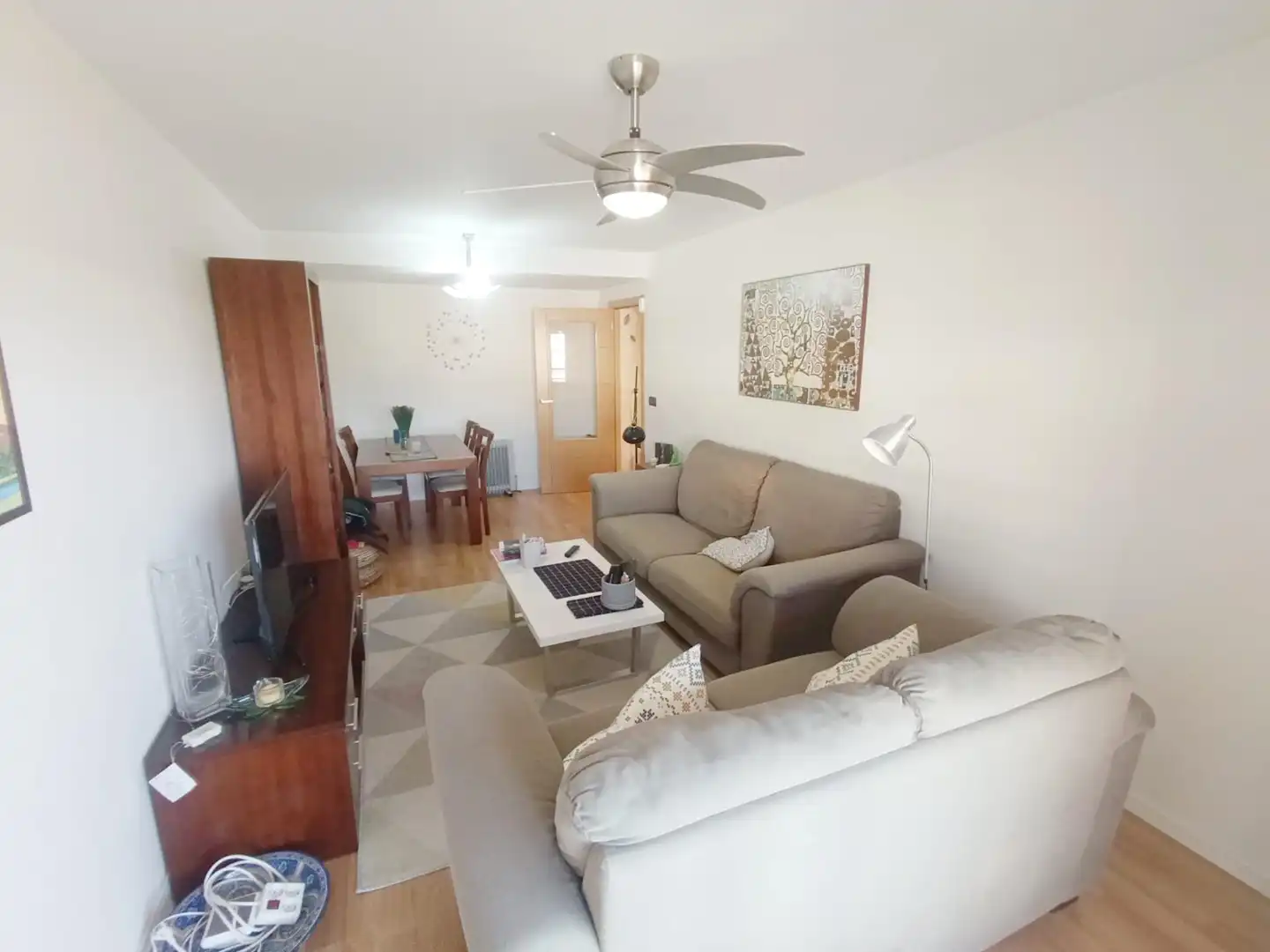 Living room of Flat for sale in Málaga  with Private garden, Terrace and Storage room