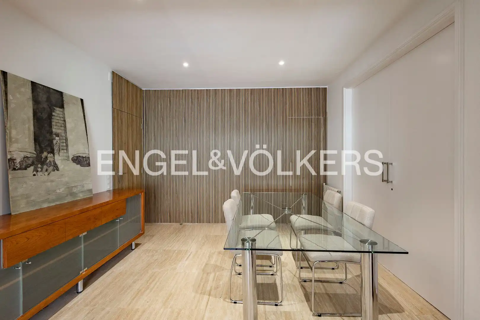 Esszimmer von Wohnung zur Miete in Barcelona mit Klimaanlage, Heizung und Terrasse
