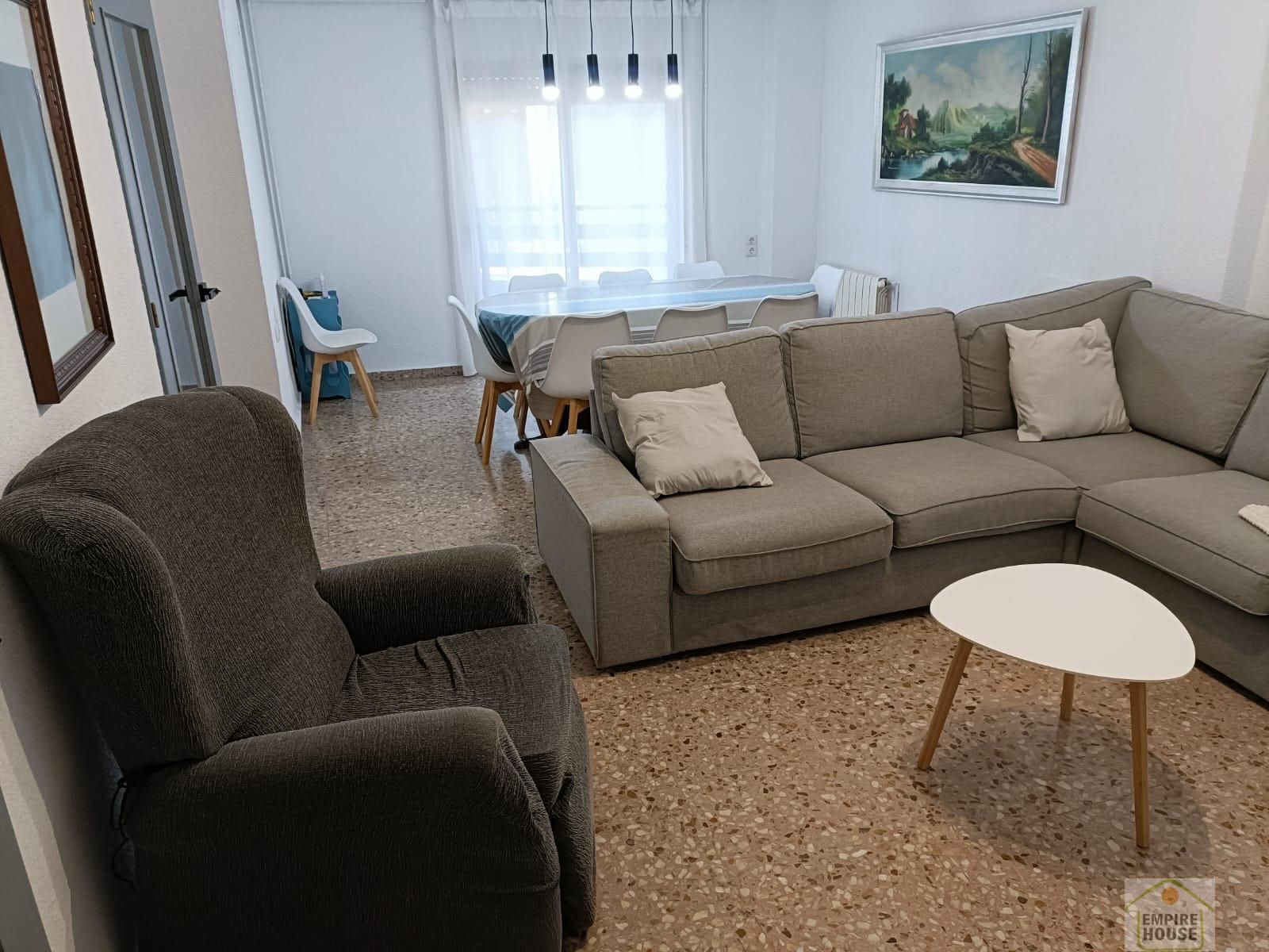 Living room of Flat to rent in Sagunto / Sagunt  with Furnished and Balcony