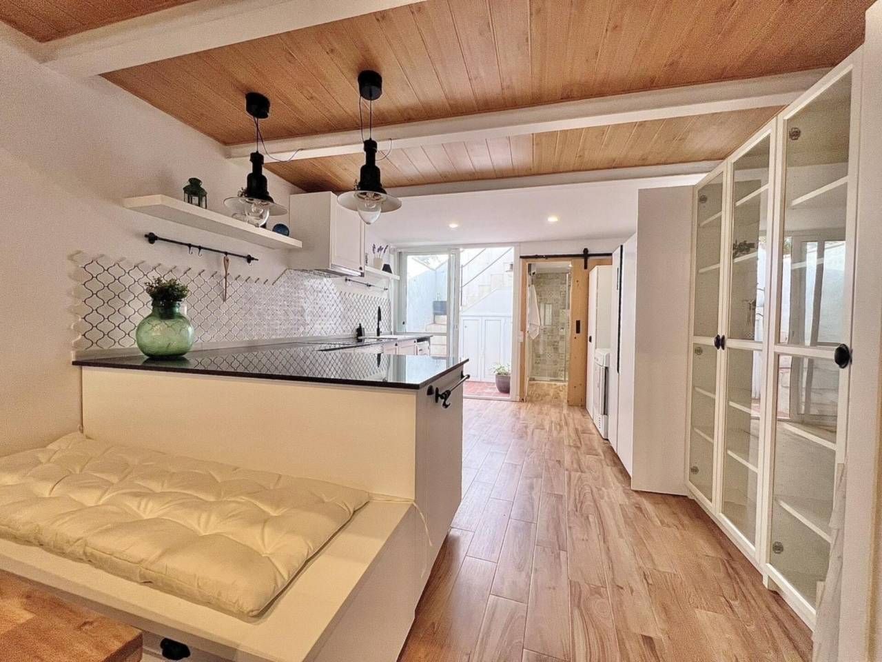 Kitchen of House or chalet for sale in Sant Vicenç de Castellet  with Heating, Parquet flooring and Terrace