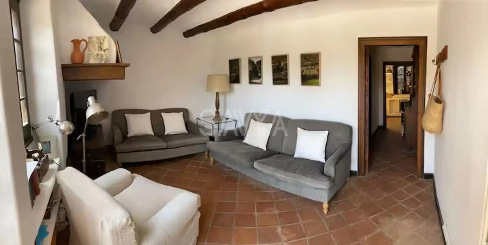 Sala d'estar de Casa o xalet de lloguer en Palafrugell amb Calefacció, Traster i Piscina