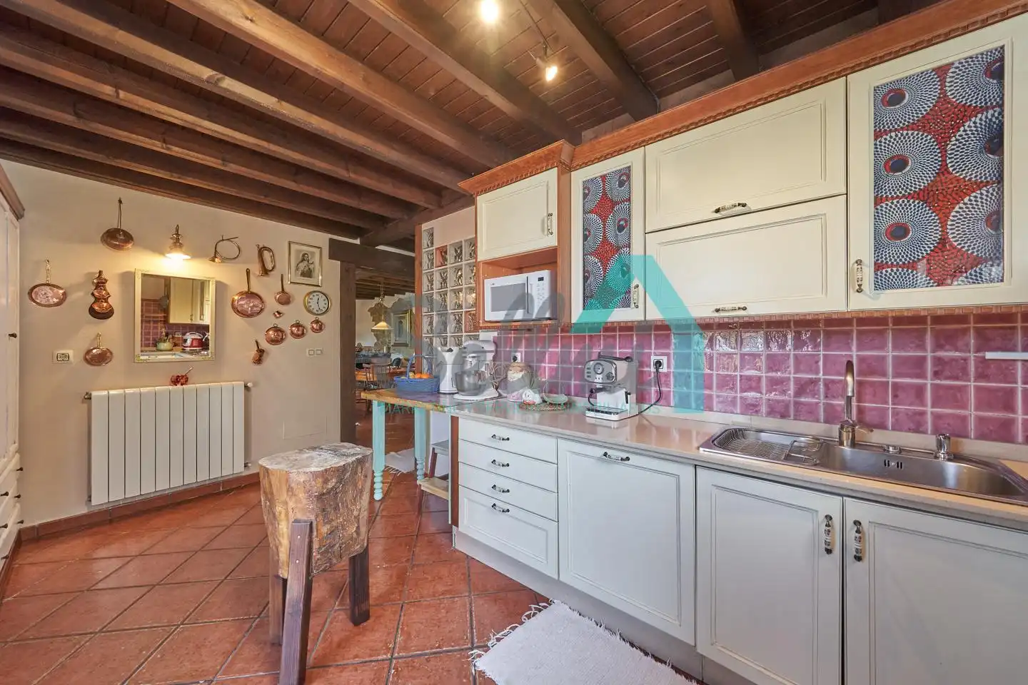 Cocina de Casa o chalet en venta en Siero con Calefacción, Jardín privado y Parquet