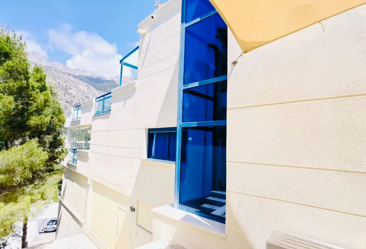 Vista exterior de Casa o chalet en venta en Altea con Aire acondicionado, Calefacción y Jardín privado