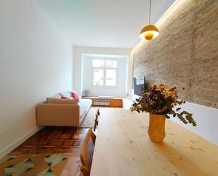 Living room of Flat to rent in A Coruña Capital   with Heating and Furnished