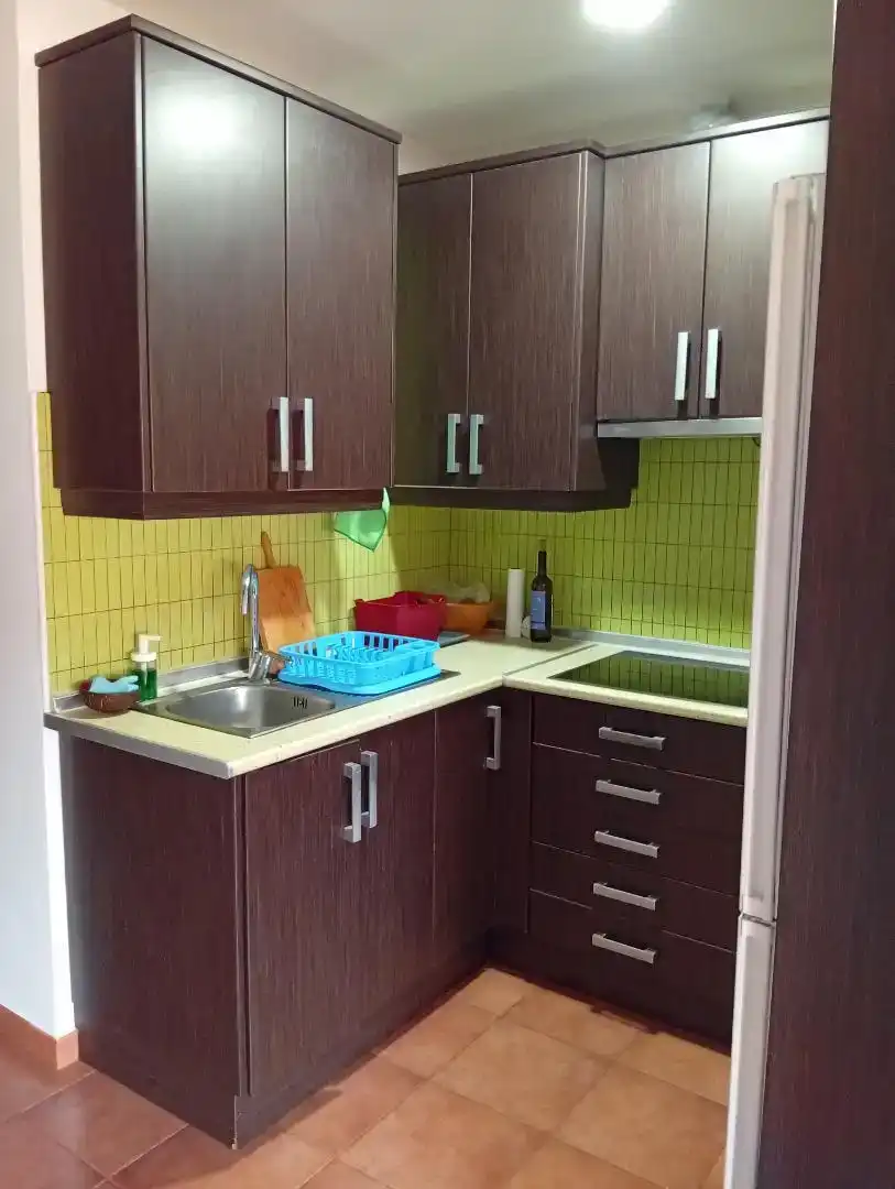 Kitchen of Flat for share in Telde  with Furnished, Oven and Washing machine