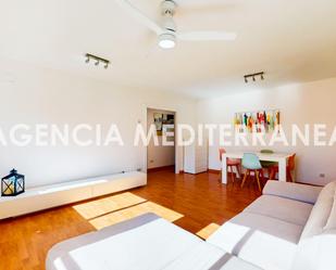 Living room of Flat to rent in  Valencia Capital  with Air Conditioner, Heating and Private garden