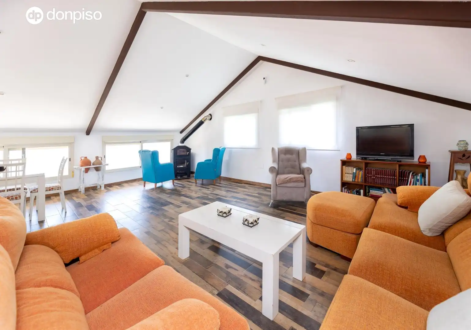 Sala de estar de Casa o chalet en venta en Nívar con Terraza