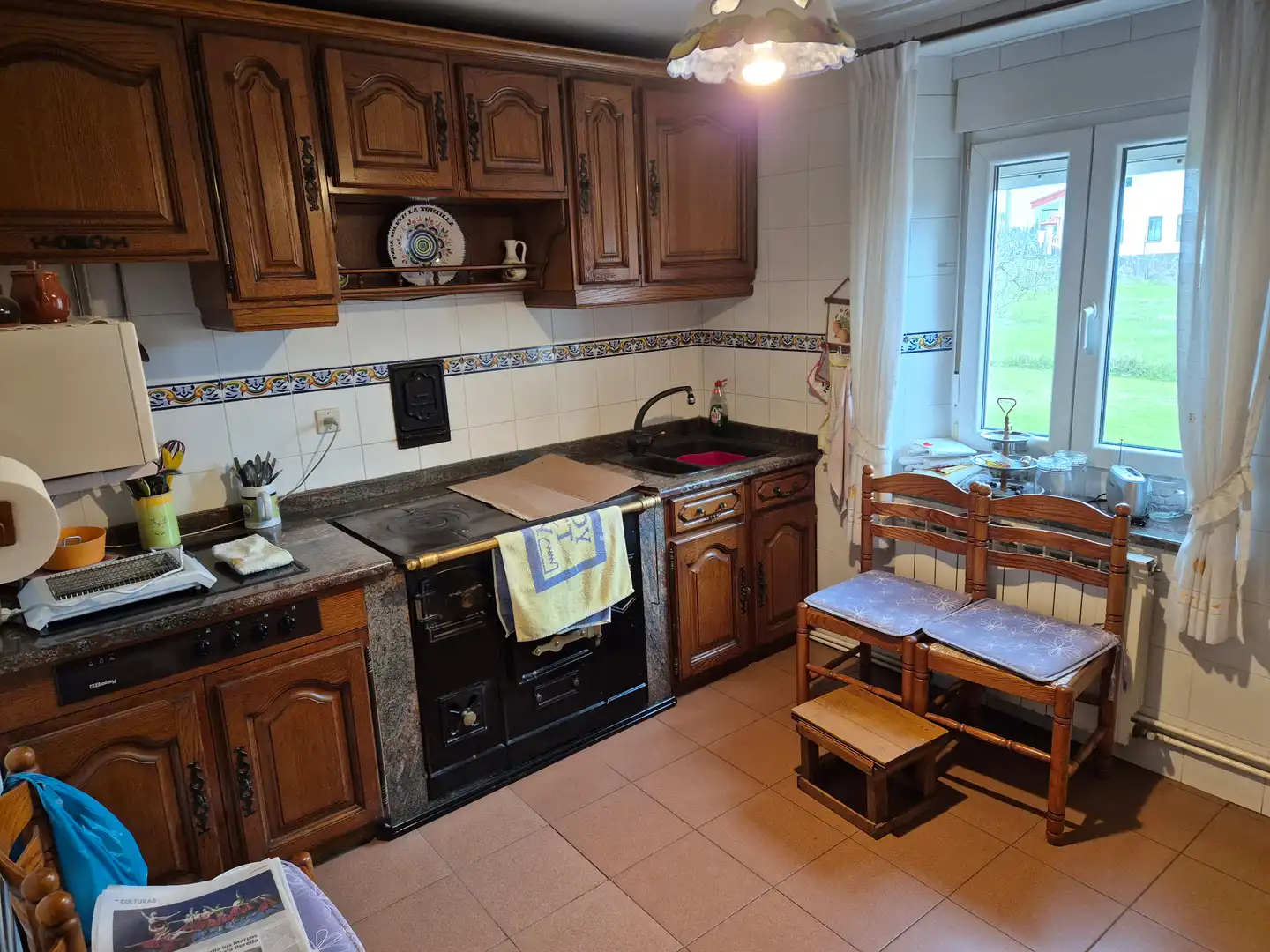 Cocina de Casa o chalet en venta en Santa Cruz de Bezana con Calefacción, Jardín privado y Parquet
