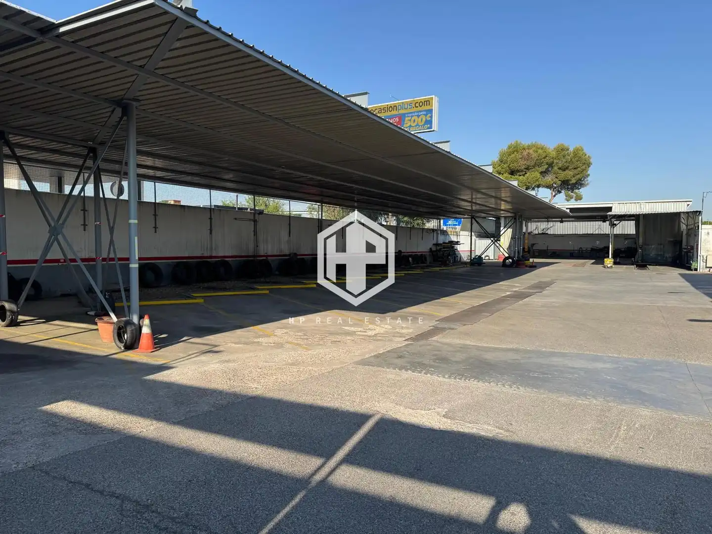 Aparcament de Nau industrial de lloguer en Madrid amb Calefacció i Alarma