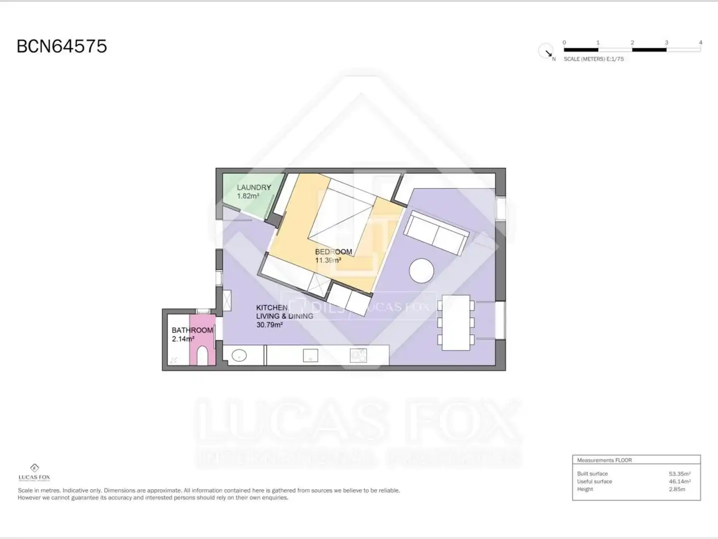 Piso en venta en Barcelona con Aire acondicionado, Parquet y Amueblado
