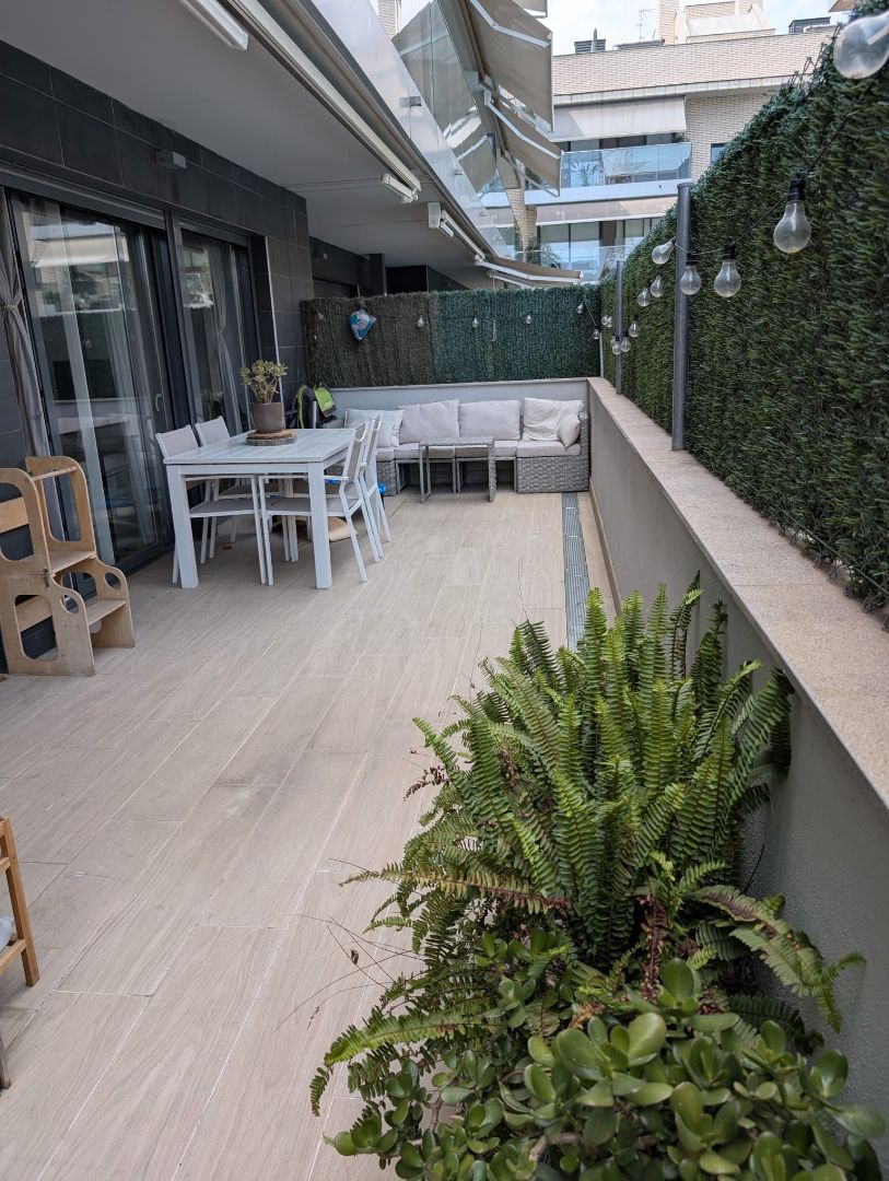 Terrace of Planta baja for sale in Sant Boi de Llobregat  with Air Conditioner, Terrace and Community pool