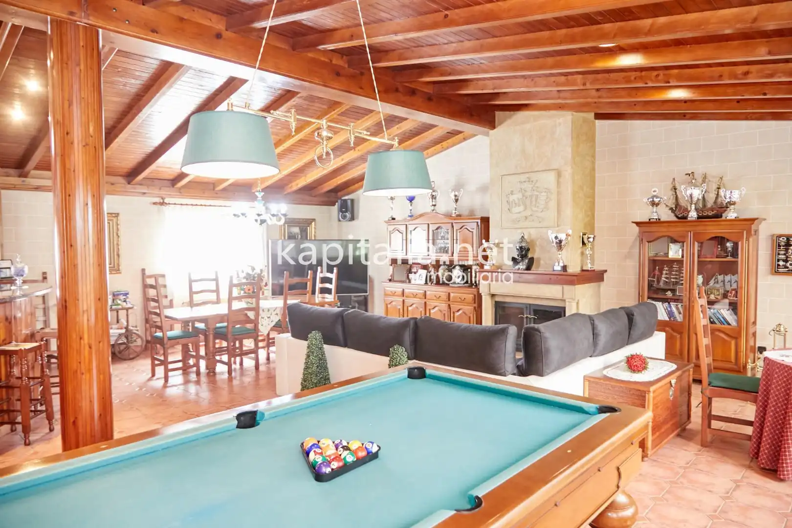 Sala de estar de Casa adosada en venta en Albaida con Aire acondicionado, Terraza y Trastero