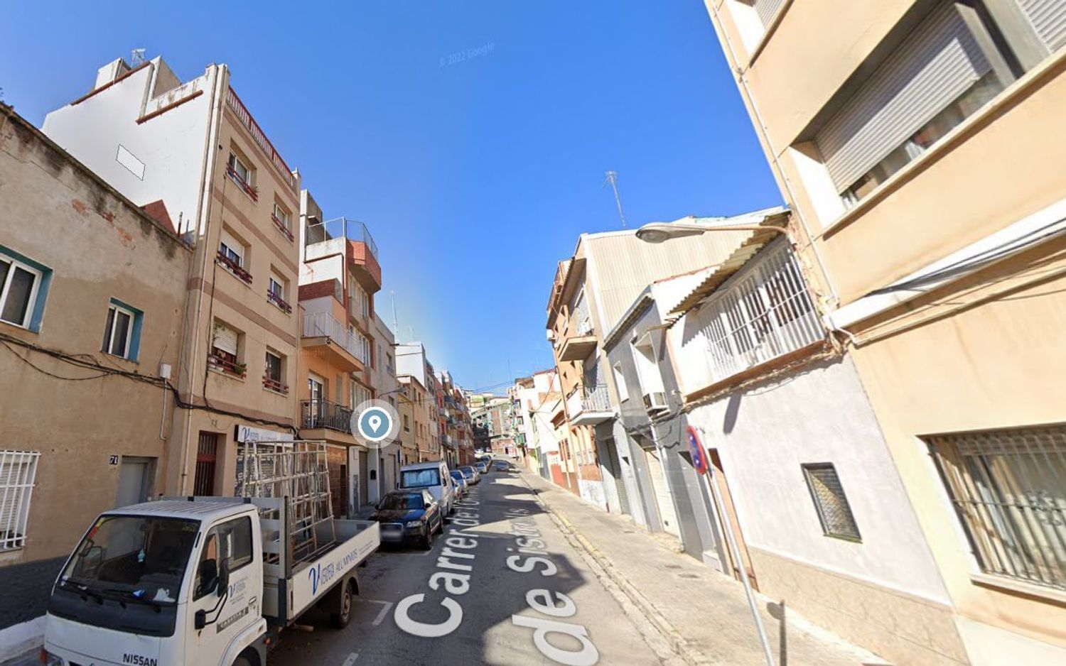 Vista exterior de Pis en venda en Badalona