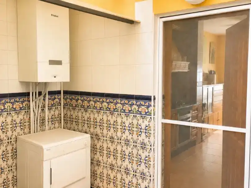 Cocina de Casa o chalet en venta en Cartagena con Aire acondicionado, Jardín privado y Parquet