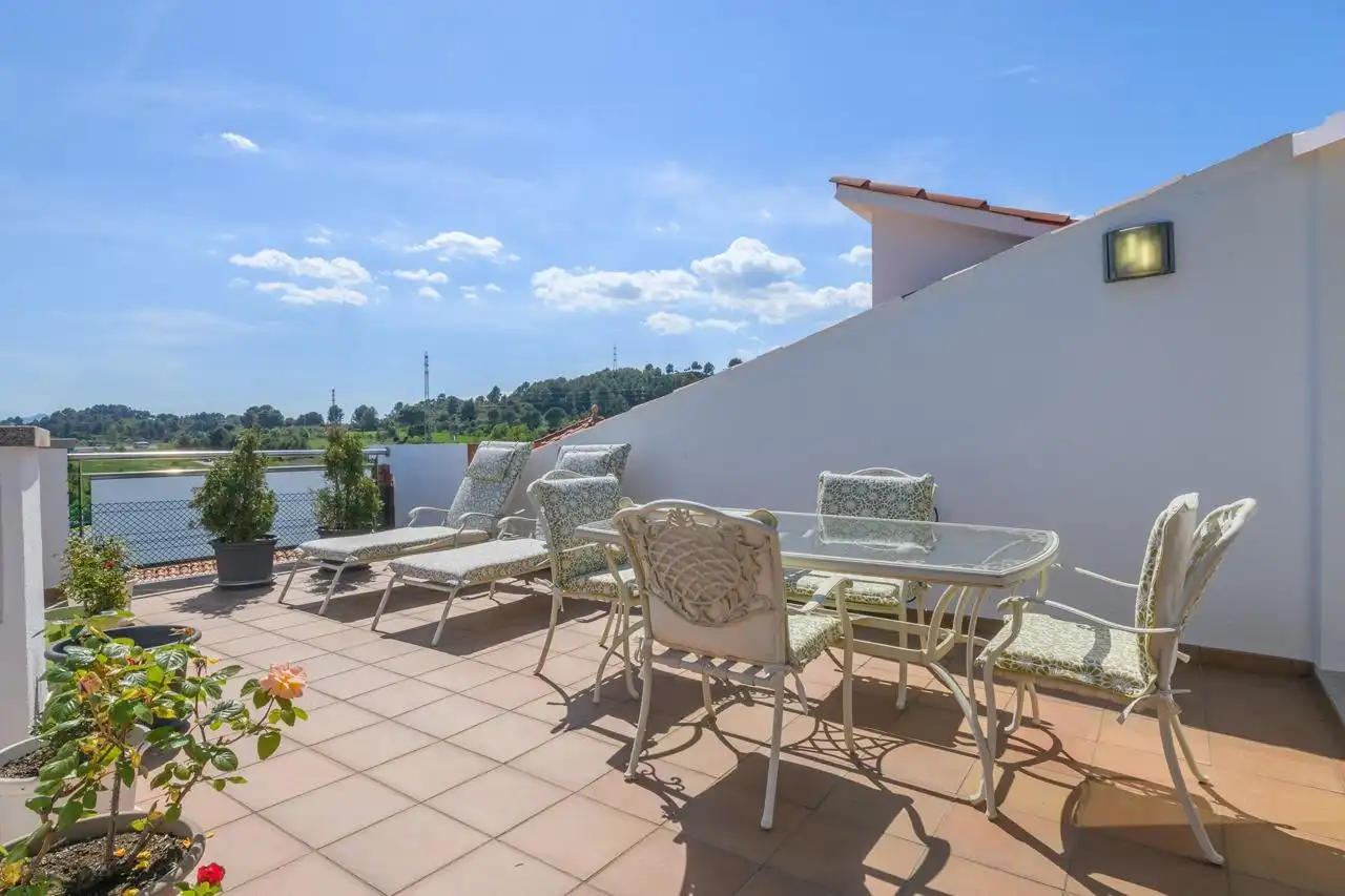Terrassa de Casa o xalet en venda en Sant Joan de Vilatorrada amb Calefacció, Parquet i Terrassa