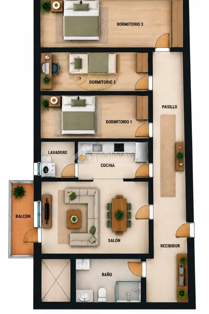 Wohnung mit Terrasse zum Verkauf in Vera Ciudad, imagen 30