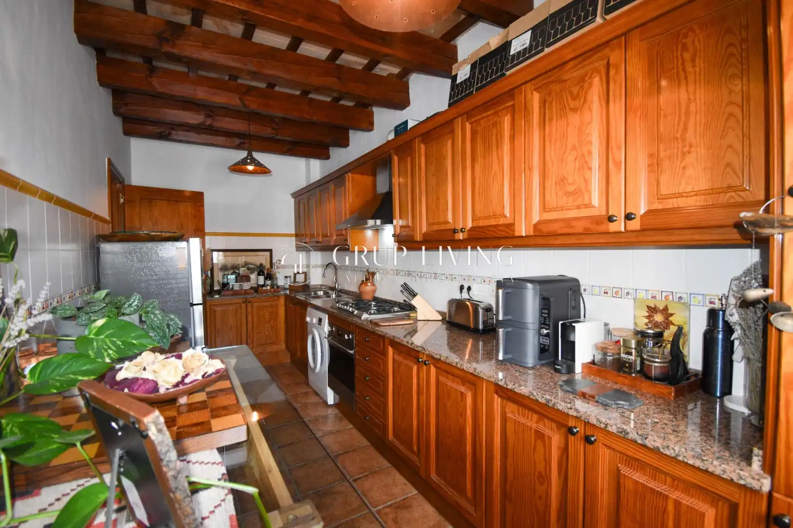 Cuina de Casa o xalet de lloguer en Sant Pere de Ribes amb Jardí privat i Terrassa