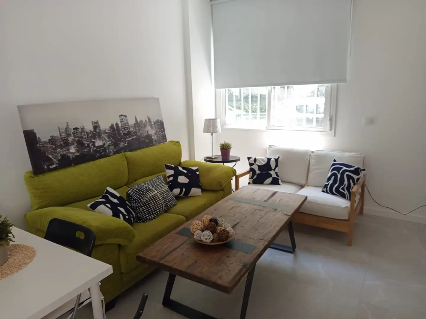 Sala de estar de Estudio de alquiler en Sevilla