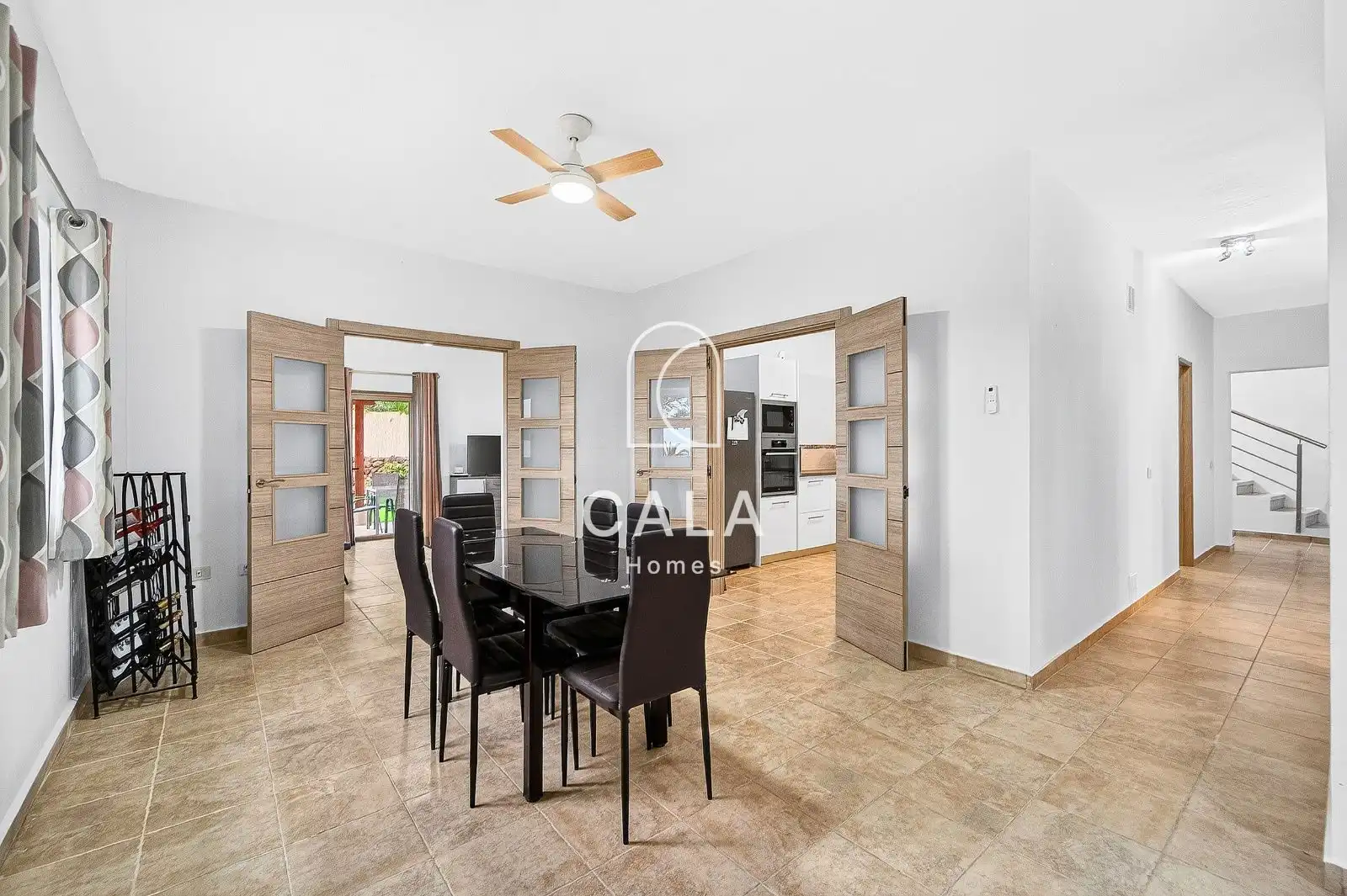Dining room of Houses for sale in Guía de Isora  with Private garden, Terrace and Storage room