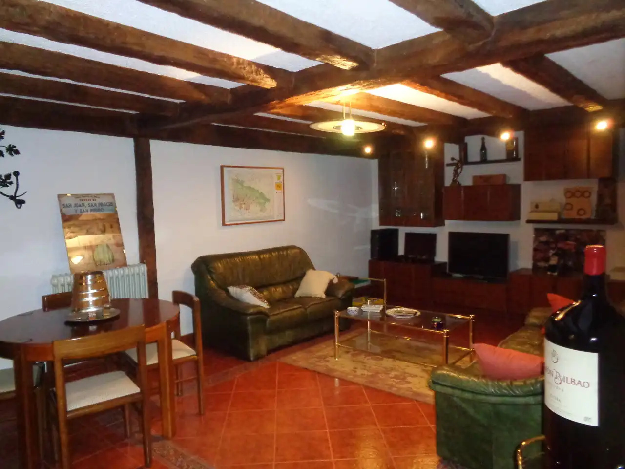 Sala de estar de Casa adosada en venta en Haro con Calefacción, Jardín privado y Terraza
