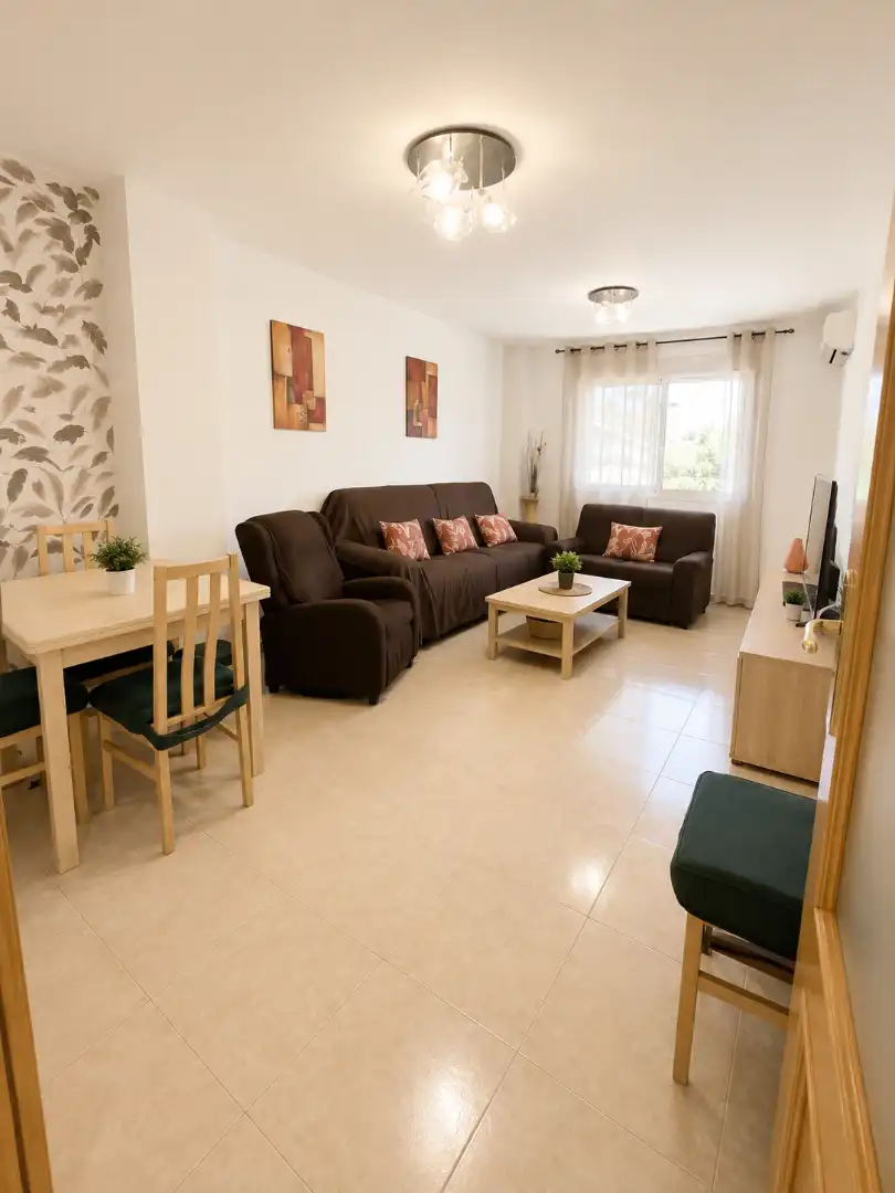 Wohnzimmer von Erdgeschoss zum Verkauf in Murcia mit Klimaanlage, Abstellraum und Möbliert