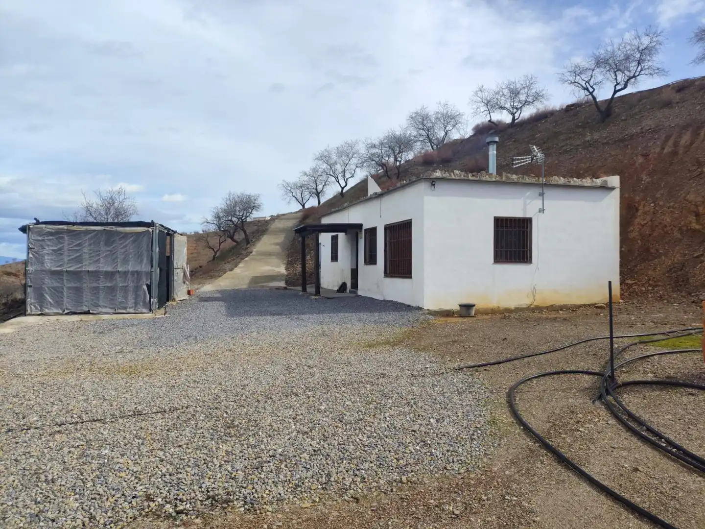 Vista exterior de Finca rústica en venta en Cástaras