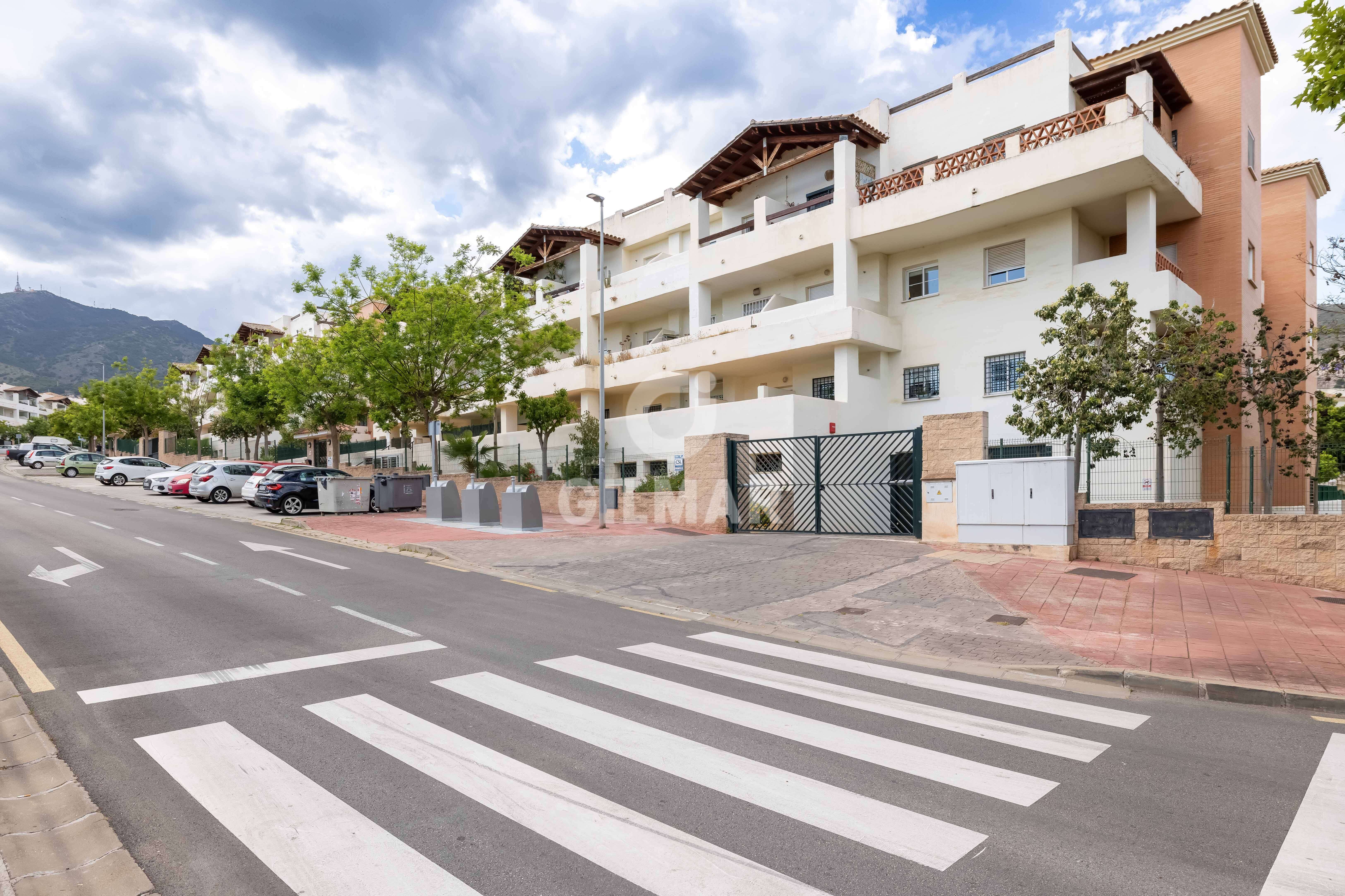 Exterior view of Flat for sale in Benalmádena  with Heating, Private garden and Swimming Pool