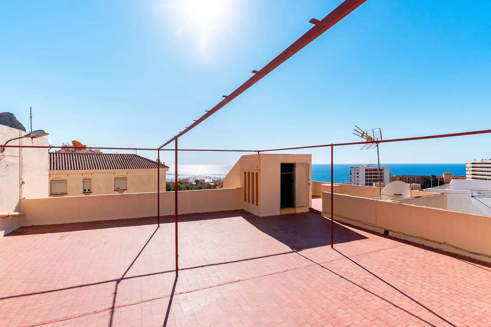 Terrassa de Casa adosada en venda en Roquetas de Mar amb Jardí privat, Terrassa i Traster