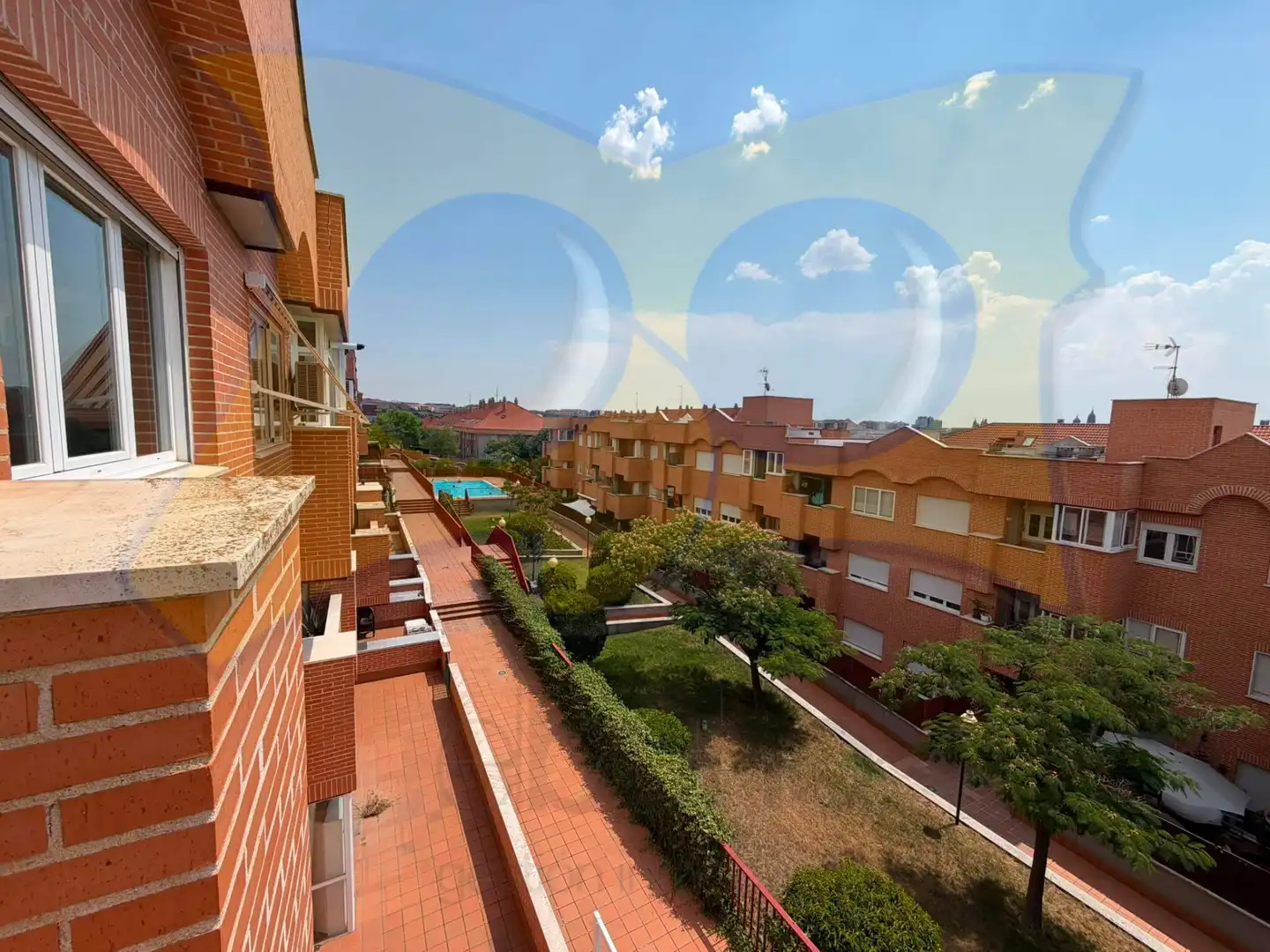 Vista exterior de Piso de alquiler en Salamanca con Aire acondicionado, Calefacción y Terraza