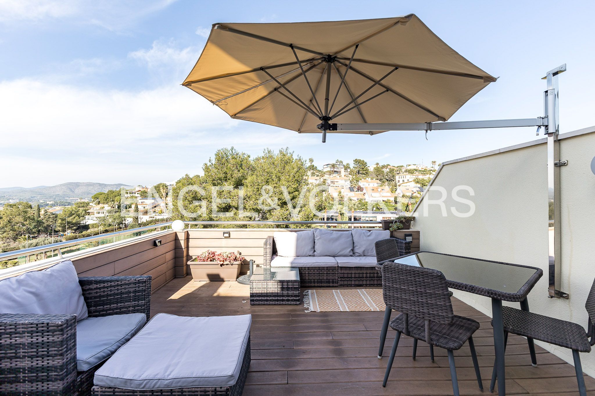 Terrace of Apartment to rent in Sant Pere de Ribes  with Air Conditioner, Heating and Terrace