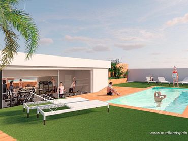 Apartment mit Pool zum Verkauf in Lo Pagán