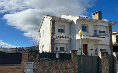 Exterior view of House or chalet for sale in Guadarrama  with Air Conditioner, Heating and Private garden