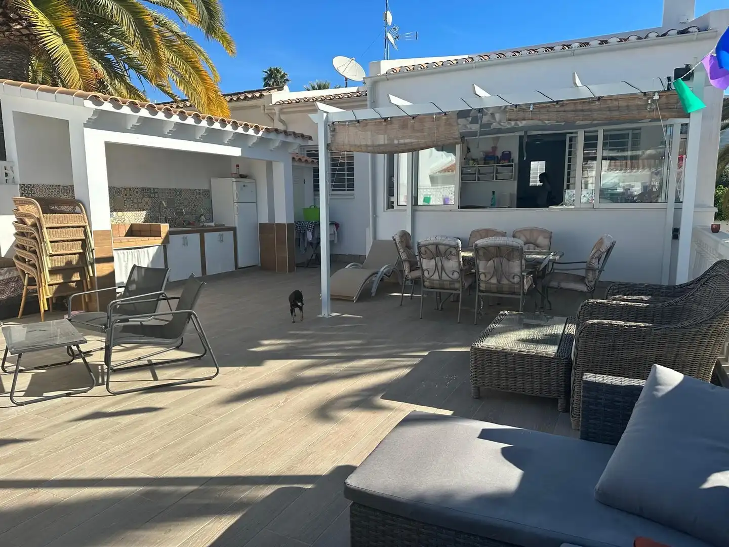 Terrace of Houses for rent in La Nucia  with Air Conditioner, Heating and Terrace