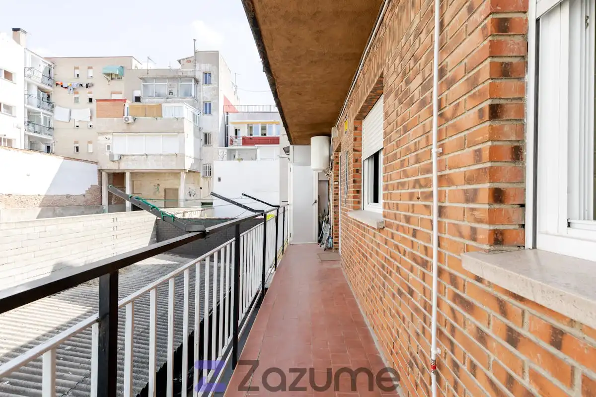 Balcony of Flat for rent in Madrid  with Heating, Parquet flooring and Terrace