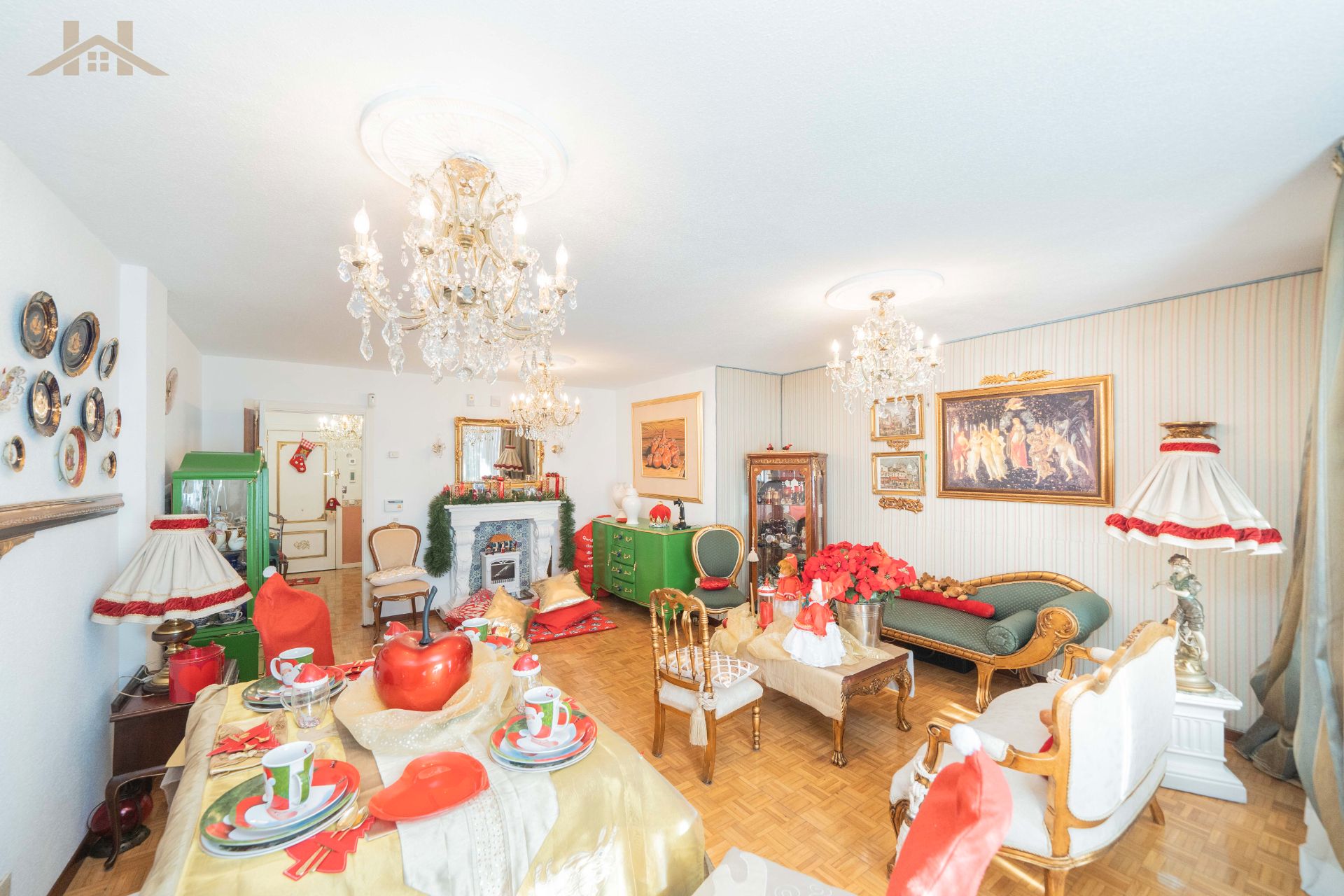 Living room of Flat for sale in Galapagar  with Heating, Terrace and Furnished