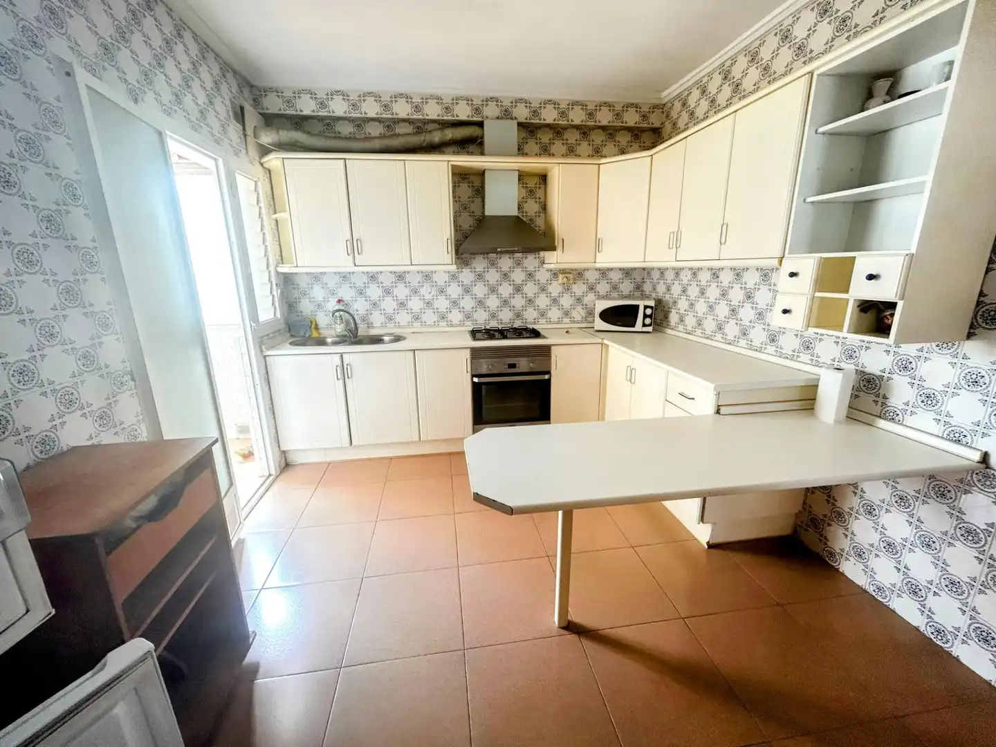 Kitchen of Flat for rent in Murcia  with Furnished and Balcony