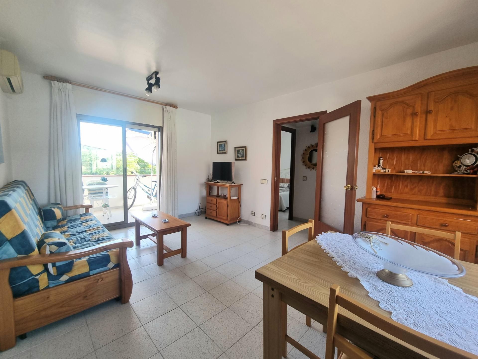 Living room of Flat for sale in Creixell  with Air Conditioner, Heating and Private garden