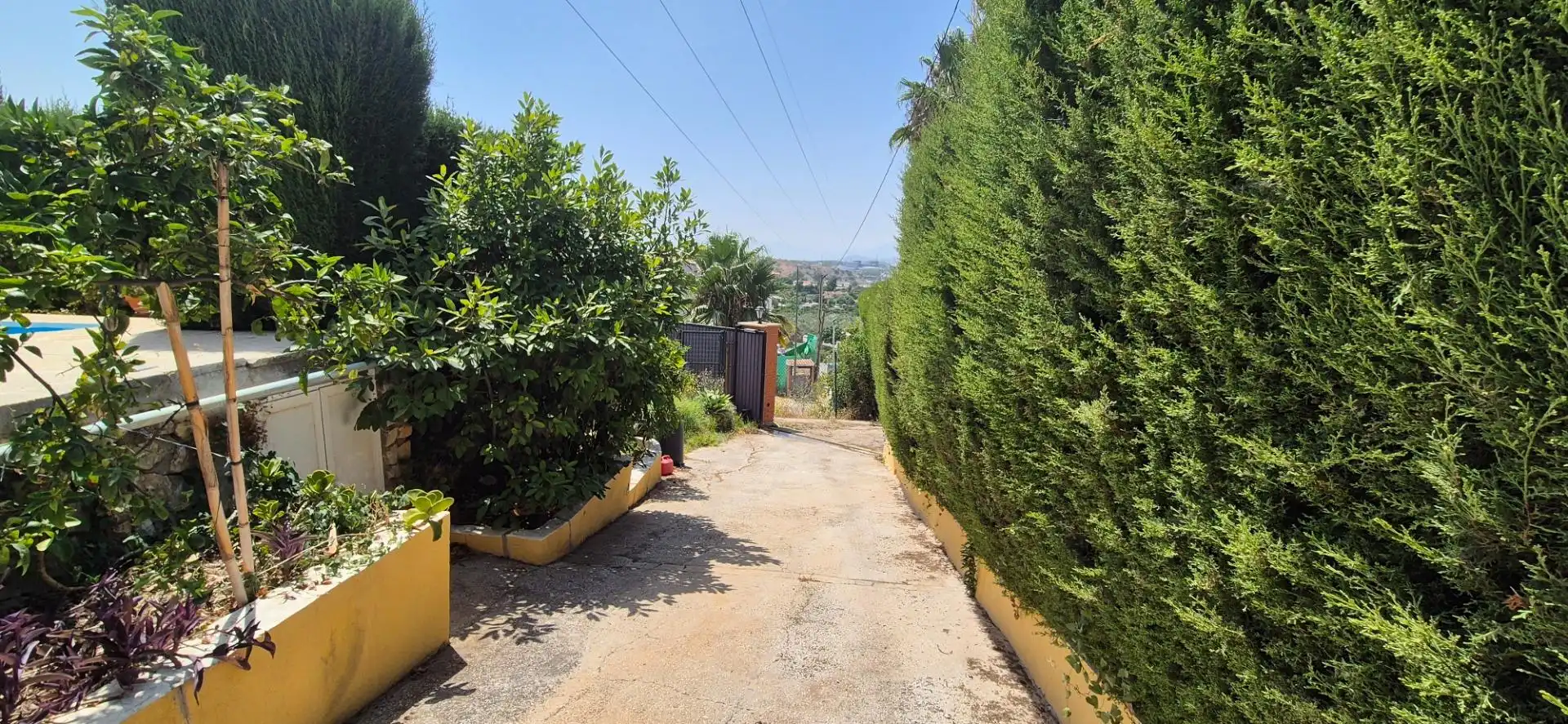 Vista exterior de Casa o chalet en venta en Málaga con Aire acondicionado, Jardín privado y Terraza