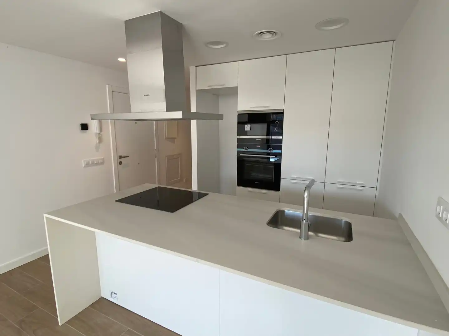 Kitchen of Flat for sale in Sarrià de Ter  with Air Conditioner, Heating and Private garden