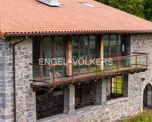 Exterior view of Single-family semi-detached for sale in Zizurkil  with Air Conditioner, Heating and Private garden