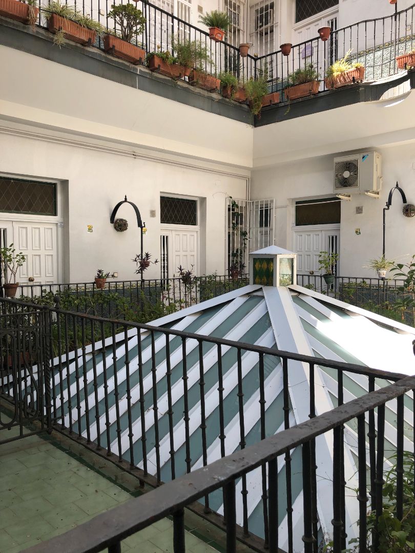 Exterior view of Flat to rent in  Madrid Capital  with Air Conditioner, Heating and Parquet flooring