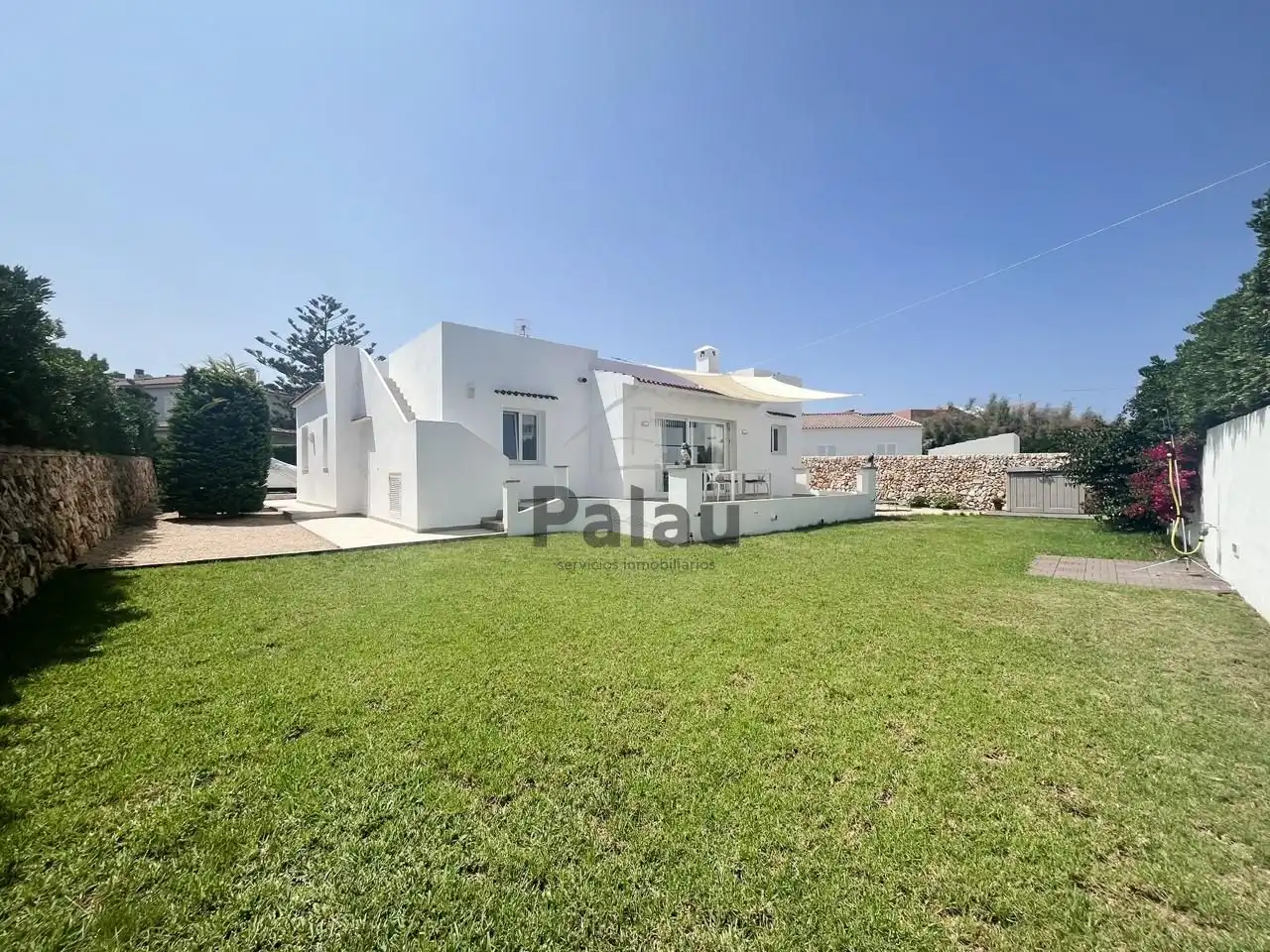 Vista exterior de Casa o chalet en venta en Ciutadella de Menorca con Aire acondicionado, Jardín privado y Terraza