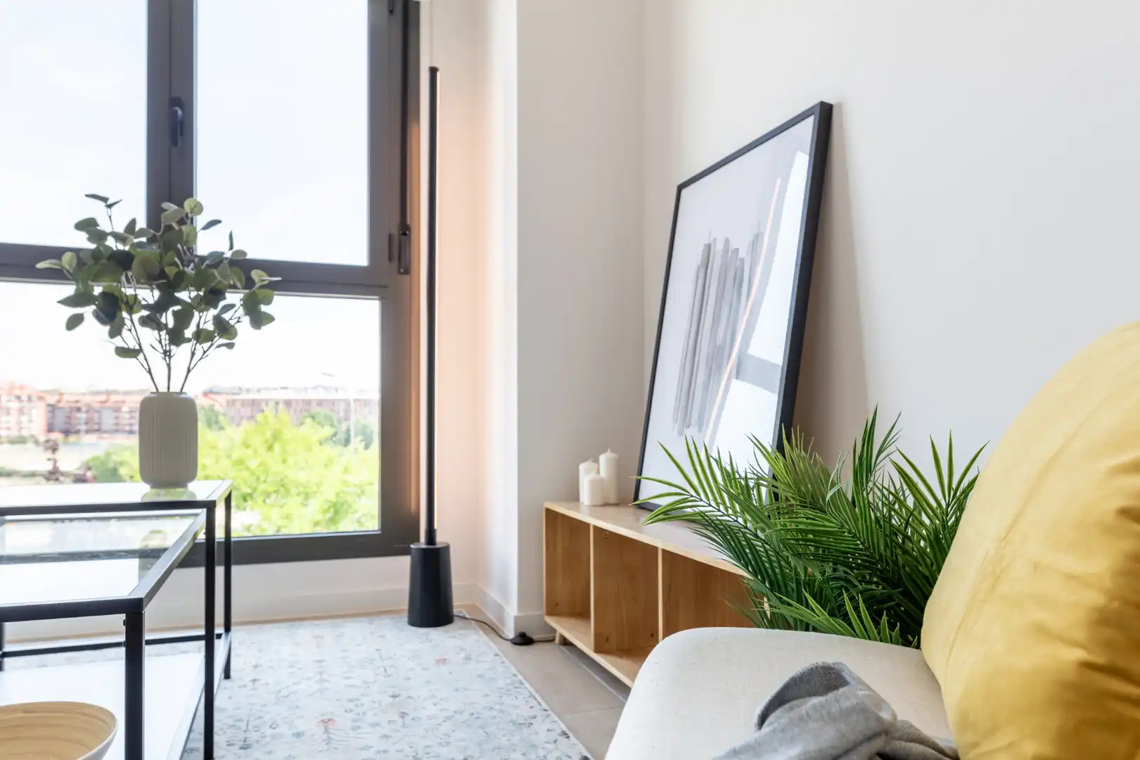 Sala de estar de Piso en venta en Madrid con Aire acondicionado y Piscina comunitaria
