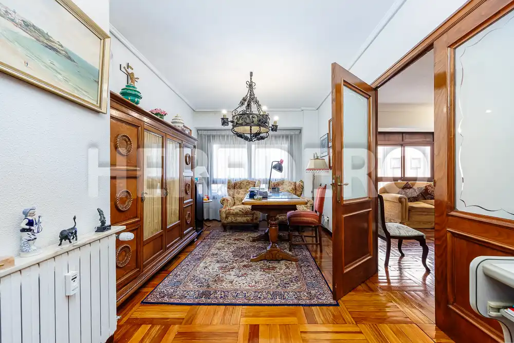 Living room of Flat for sale in Vigo   with Heating, Storage room and Balcony