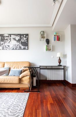Wohnzimmer von Wohnung zum verkauf in Urduliz mit Terrasse
